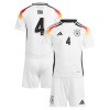 Maillot de Supporter Allemagne Tah 4 Domicile Euro 2024 Pour Enfant